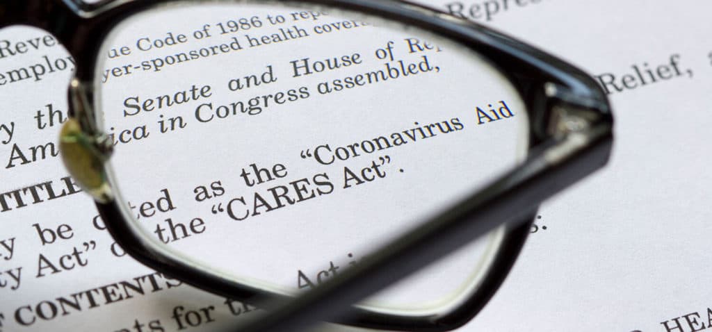 CARES Act Glasses